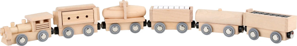 Small Foot Magnetisk Tog Med Vogne – Leg - Børn - Tog, biler, transport og anlæg