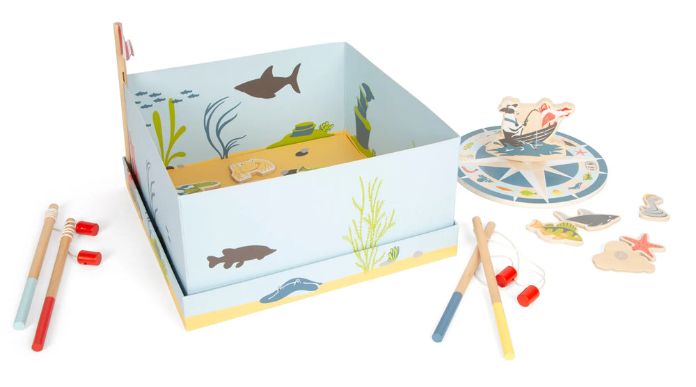Fiskespil Træ – Fire venner – small foot