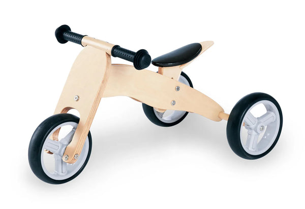 Pinolino Kombi Trehjulet- og Løbecykel, Charlie/Natur