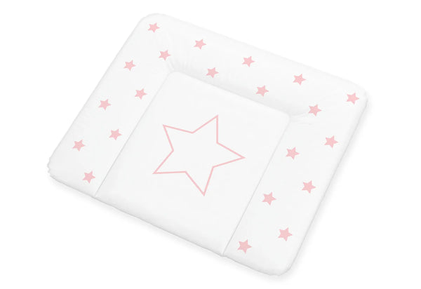 Pinolino Puslepude Stor Komfort, Folie/Rosa Stjerner