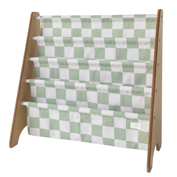 3 Sprouts Bogreol, Checkerboard grøn