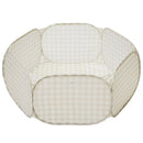 3 Sprouts Boldbassin, Gingham beige
