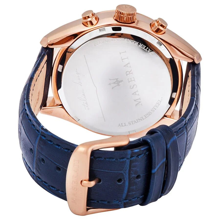 Maserati R8871612015 Traguardo Chrono blåt herreur