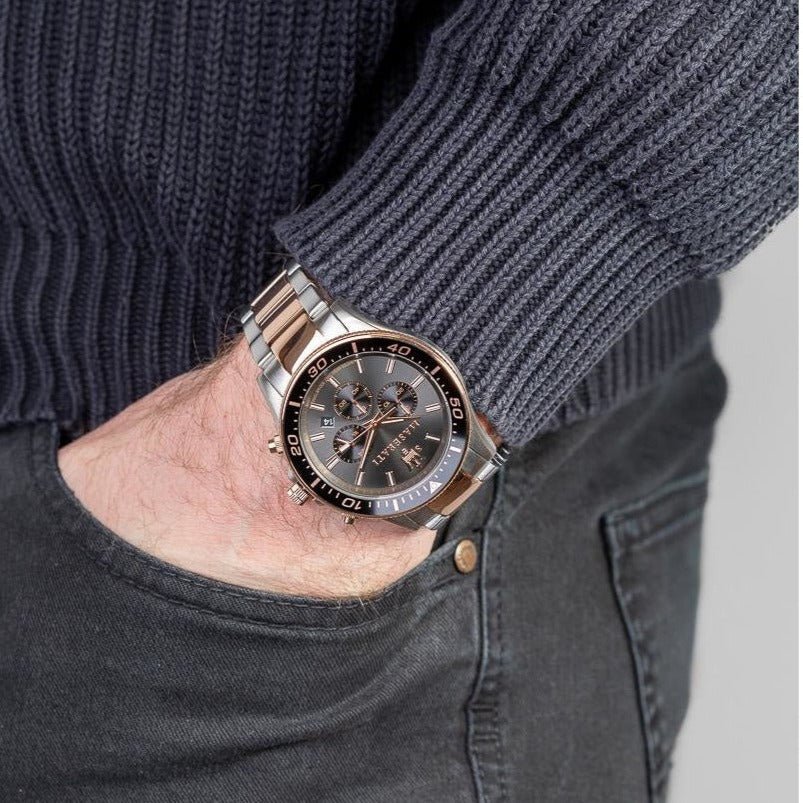 Maserati R8873640002 Sfida Chrono herreur tofarvet