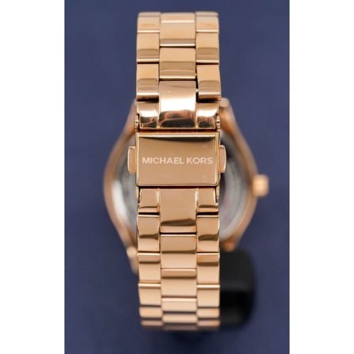Michael Kors Mk3205 dameur Mini Slim Runway roseguld