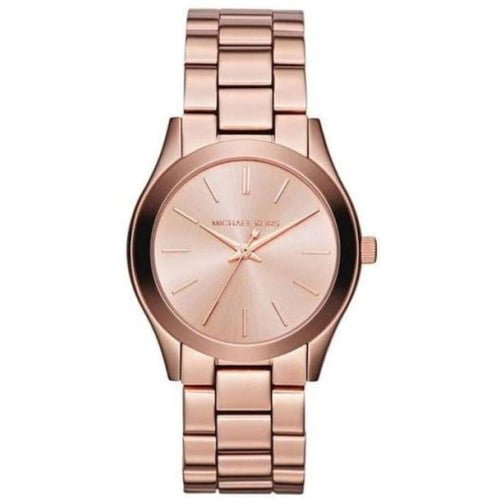 Michael Kors Mk3205 dameur Mini Slim Runway roseguld