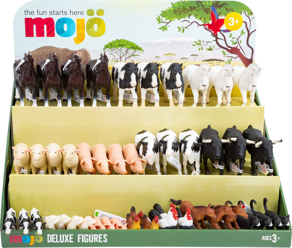 Display med bondegårdsdyr til salgsdisk – Animal Planet Mojo