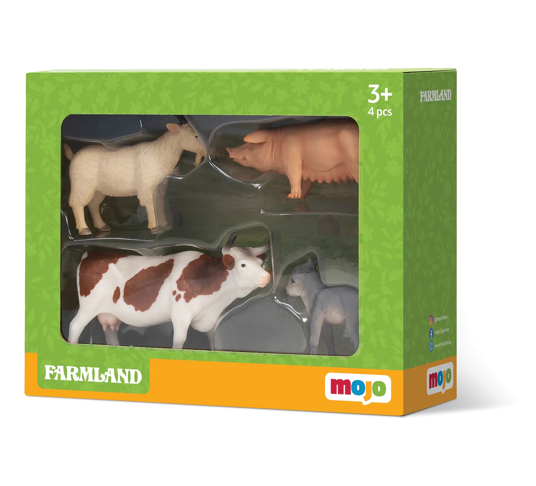 Mojo Dyr Startersæt 2 (4 stk.), Land liv