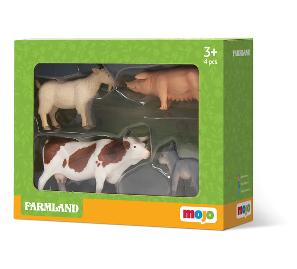 Mojo Dyr Startersæt 2 (4 stk.), Land liv