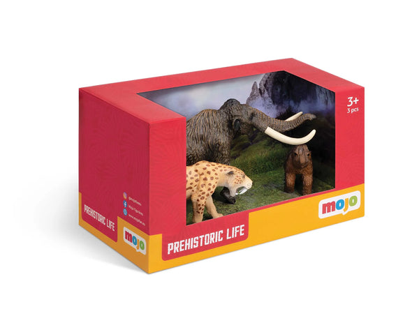 Mojo Mammut Sæt (3 stk.), Forhistoriske dyr