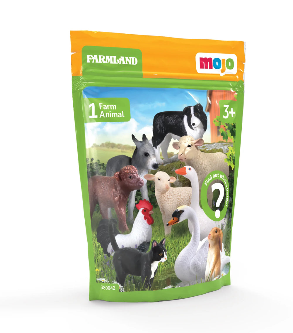 Lykkepose Med Dyr (1 Stk.) Ass – Land liv – Mojo
