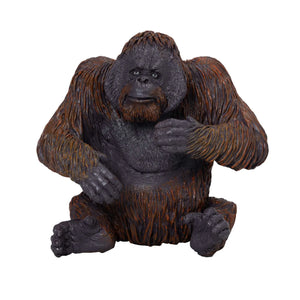 Orangutang figur i plast 5 cm realistisk legetøjsdyr 3+ – Mojo