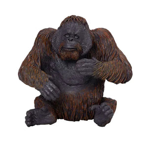 Orangutang figur i plast 5 cm realistisk legetøjsdyr 3+ – Mojo
