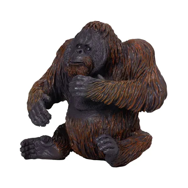 Orangutang figur i plast 5 cm realistisk legetøjsdyr 3+ – Mojo
