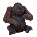 Orangutang figur i plast 5 cm realistisk legetøjsdyr 3+ – Mojo