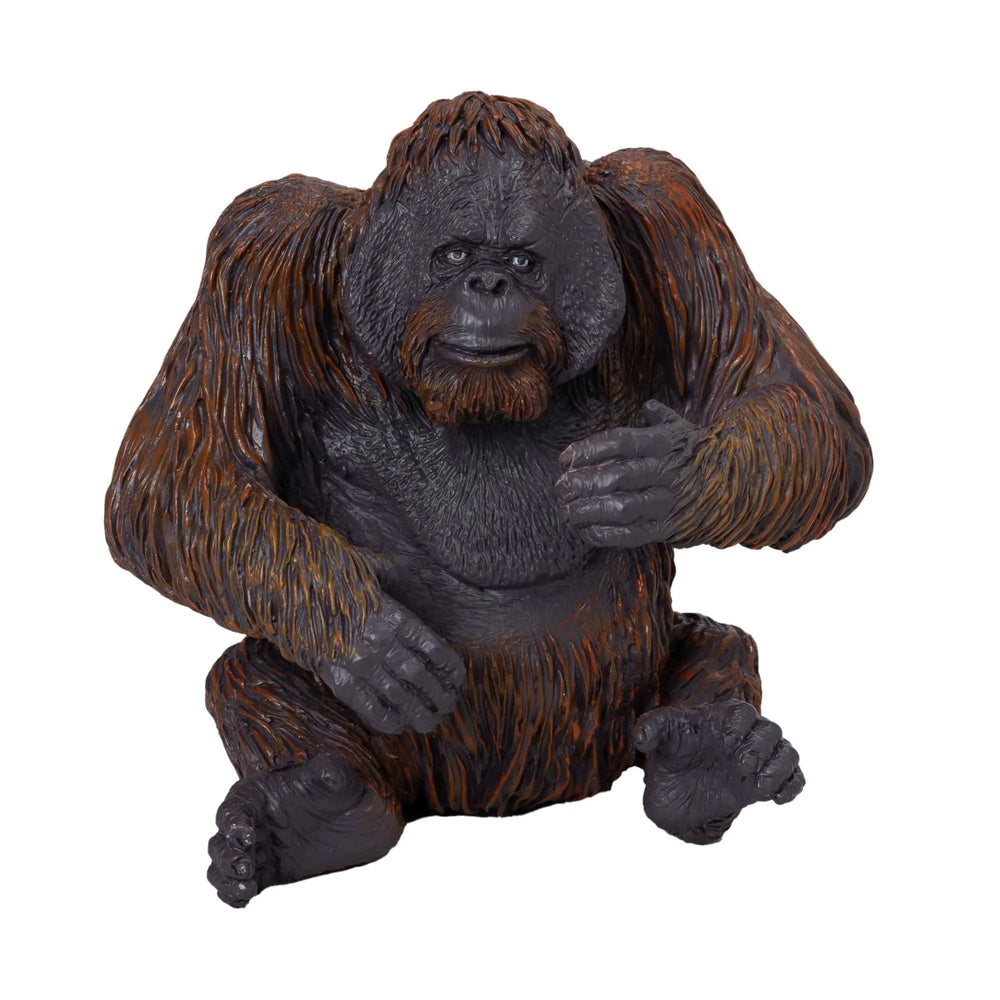 Orangutang figur i plast 5 cm realistisk legetøjsdyr 3+ – Mojo