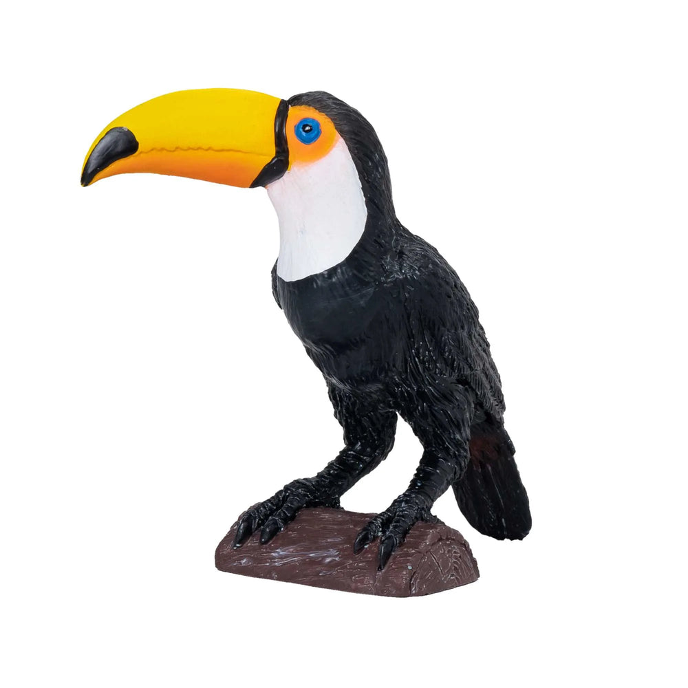 Tukan legetøjsfigur 6,5 cm realistisk plast dyr 3+ – Mojo