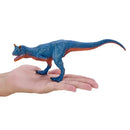 Carnotaurus kødædende dinosaur figur 22x7x9,2 cm håndmalet pædagogisk legetøj – Mojo