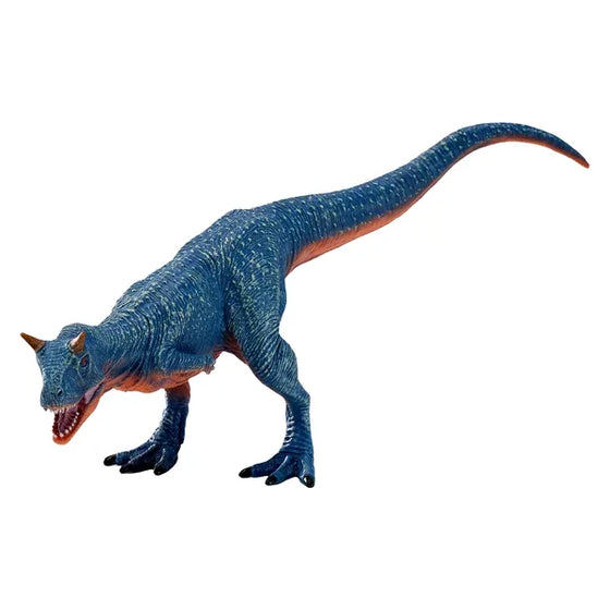 Carnotaurus kødædende dinosaur figur 22x7x9,2 cm håndmalet pædagogisk legetøj – Mojo