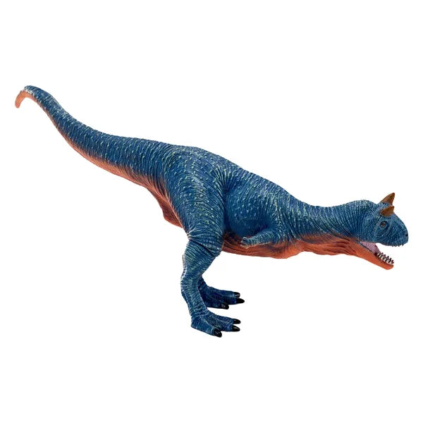 Carnotaurus kødædende dinosaur figur 22x7x9,2 cm håndmalet pædagogisk legetøj – Mojo