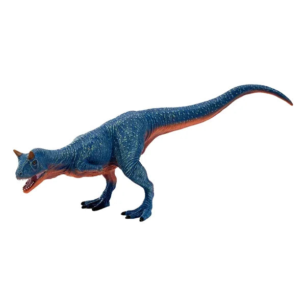 Carnotaurus kødædende dinosaur figur 22x7x9,2 cm håndmalet pædagogisk legetøj – Mojo