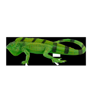 Leguan dyr figur 14,6 cm håndmalet pædagogisk læring legetøj plast, fri for ftalater – Mojo