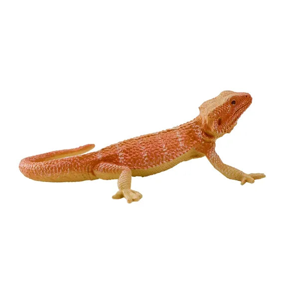 Skægagame figur 9,5 cm pædagogisk, håndmalet, phthalatfri legetøjsmodel – Mojo