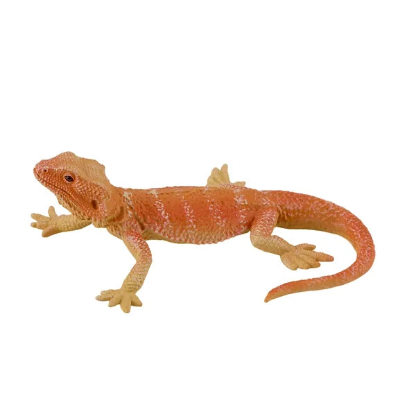 Skægagame figur 9,5 cm pædagogisk, håndmalet, phthalatfri legetøjsmodel – Mojo