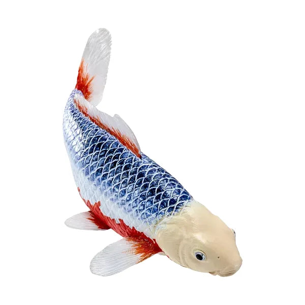 Koi karpe, blårød figur 12,6 cm – pædagogisk legetøj til børn fra 3 år, Mojo