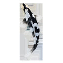 Koi karpe sort/hvid figur 12,6 cm – håndmalet plastikmodel til undervisning og samling – Mojo