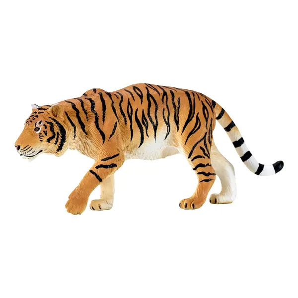 Tiger figur 15,5 cm realistisk handmalet legetøj pædagogisk – Mojo