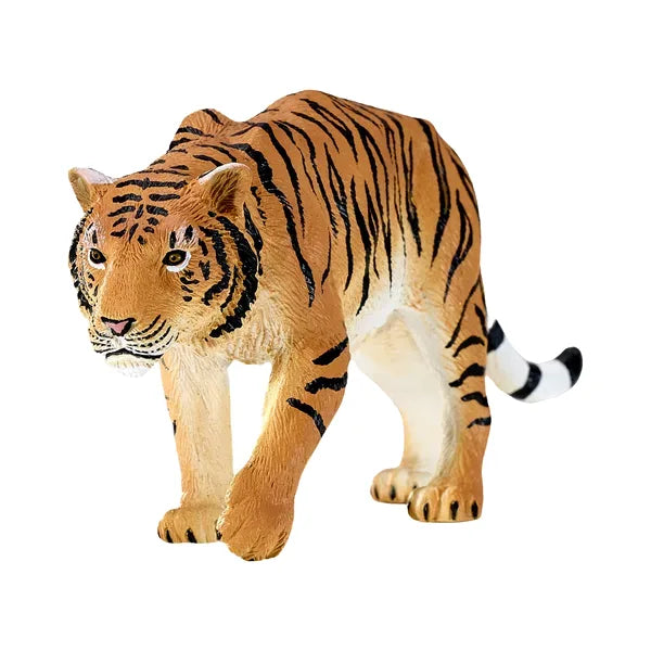 Tiger figur 15,5 cm realistisk handmalet legetøj pædagogisk – Mojo