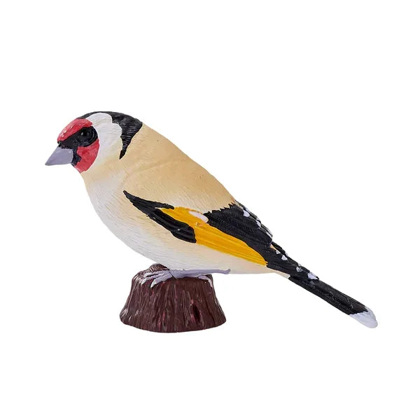 Europæisk stillits naturtro legetøjsfigur, håndmalet kunststof, 7,3 cm — Mojo