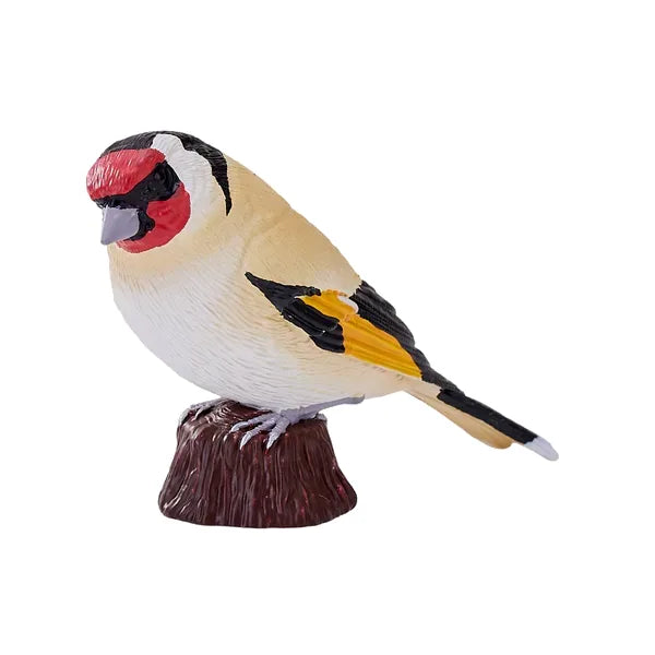 Europæisk stillits naturtro legetøjsfigur, håndmalet kunststof, 7,3 cm — Mojo