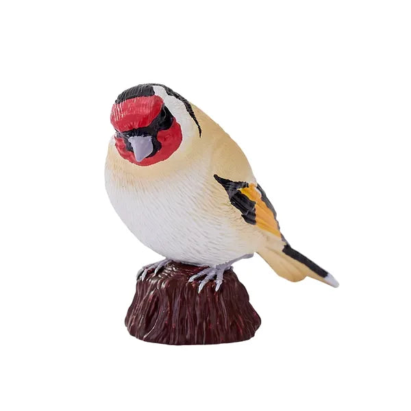 Europæisk stillits naturtro legetøjsfigur, håndmalet kunststof, 7,3 cm — Mojo