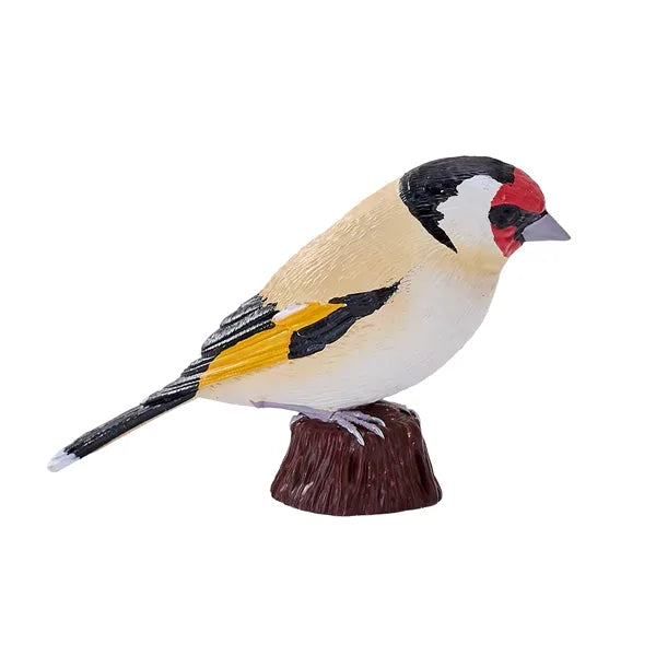Europæisk stillits naturtro legetøjsfigur, håndmalet kunststof, 7,3 cm — Mojo