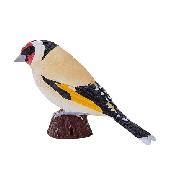 Europæisk stillits naturtro legetøjsfigur, håndmalet kunststof, 7,3 cm — Mojo