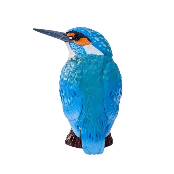 Isfugl figur håndmalet realistisk 4,5x4x5,3 cm pædagogisk legetøj MOJO