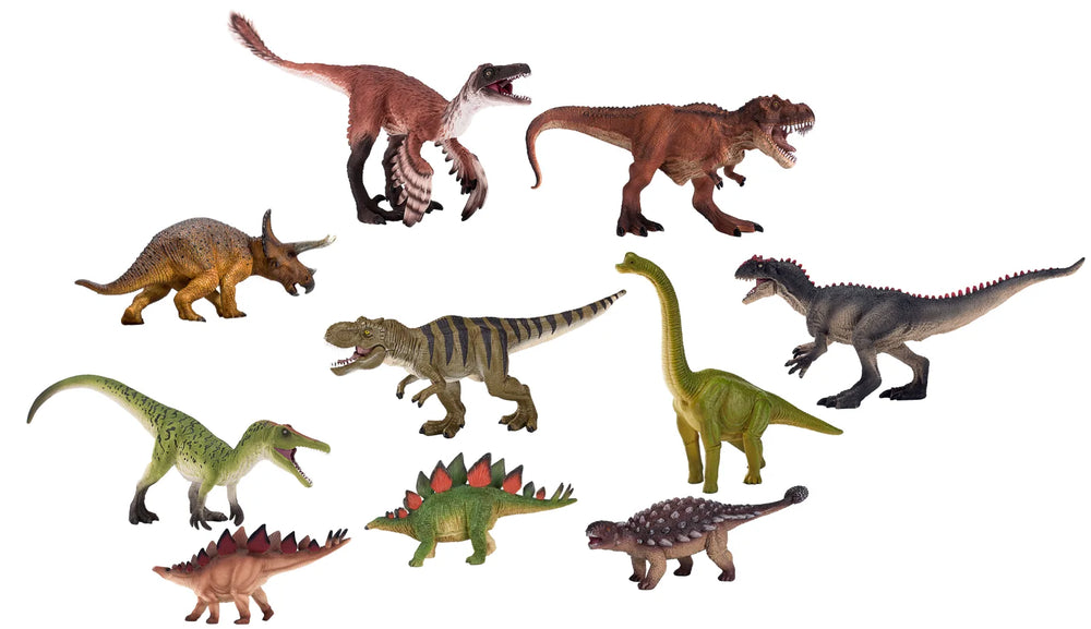 Dinosaurer Og Forhistoriske Dyr (10Stk) Ass – Mojo