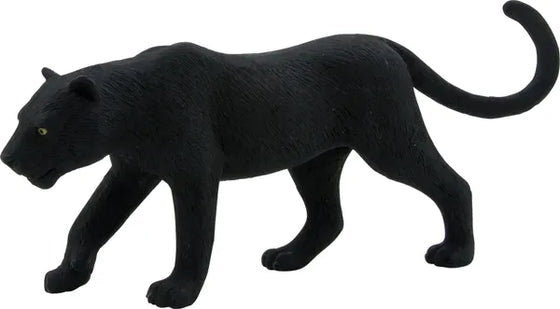 Sort panter legetøjsfigur 3+ års, kunststof 14x3x5,5 cm – Mojo