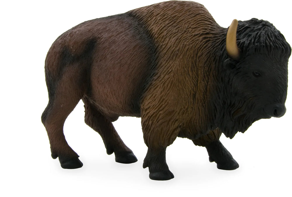 Bisonokse legetøjsfigur 3+ års, 11x4x7 cm, kunststof – Mojo