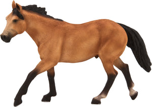 Buckskin ridehest legetøj 16,5 cm til 3+ år, phthalatfri kunststof – Mojo