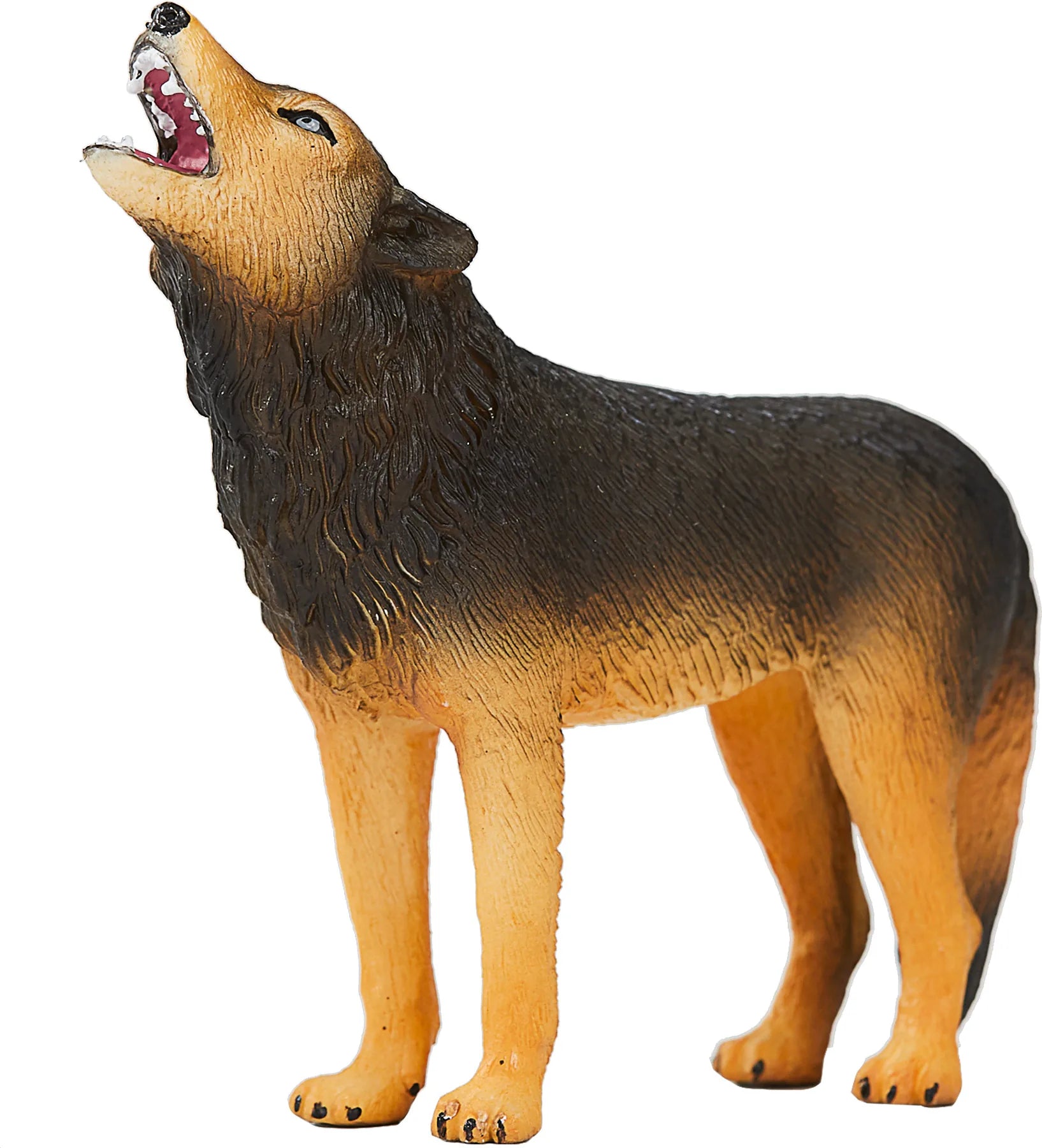 Hylende Ulv legetøjsfigur 8x3x8 cm for børn 3+ – Mojo