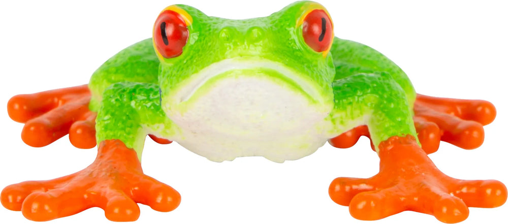 Rødøjet løvfrø figur 5x5x2 cm, sikker legetøj til 3+ år – Mojo