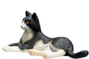 Kattefigur sort/hvid 7x4x3,5 cm til leg & samling, plastik, fra 3 år — Mojo