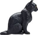 Kat figur siddende sort 4,5 cm legetøj (fri for ftalater) – Mojo