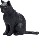 Kat figur siddende sort 4,5 cm legetøj (fri for ftalater) – Mojo