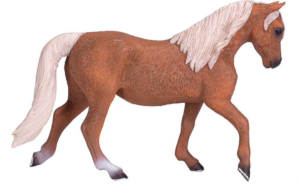Palomino Morgan hingst legetøjsfigur 14 cm, phthalatfri kunststof – Mojo
