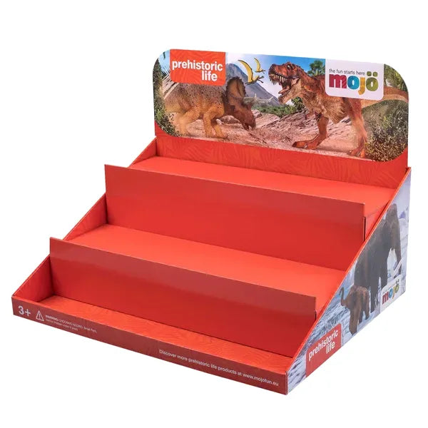 Karton Display – Forhistoriske dyr – Mojo