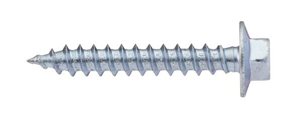 Konstruktionsskrue træ 6x25 mm, 250 stk, el-galvaniseret, sekskant FIXX